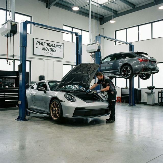 Garagiste automobile