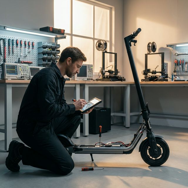 Atelier trottinette électrique